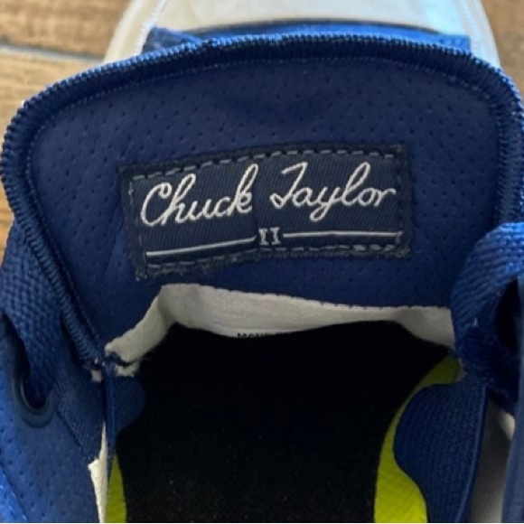 xxSOLDxx       Converse Chuck Taylor II Sneakers Blue - Picture 7 of 7